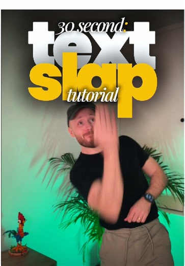 Wait… did I just slap the text off the screen? 👀 This is a text slap animation in CapCut — a simple mobile editing trick that makes your text feel interactive instead of static. Perfect for: • Hooks • Punchlines • Creator edits Save this so you can try it later Comment EDIT if you want the full step-by-step PDF breakdown (50 tutorials more being added 👀) #creative #edit #vfx #StanDaretoPost @Stan @CapCut