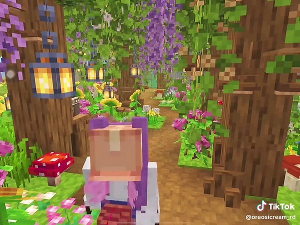 สร้างสวนสวยในมายคราฟ ตอนที่ 1