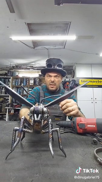 Crafting a Mechanical Insect in a Workshop Space