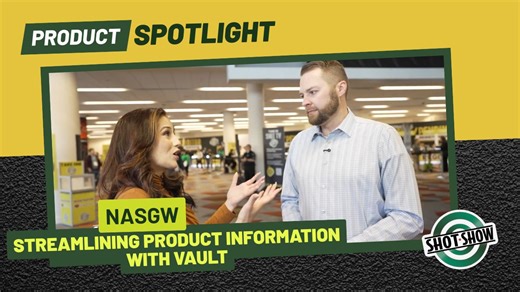 Check out this 2026 SHOT Show product spotlight, where Brandon Roper from NASGW shares how their VAULT platform helps to enhance efficiency and reduce errors with consistent descriptions, specifications and imagery for manufacturers, distributors and retailers. NASGW has been helping manufacturers, wholesalers and retailers work together to build better relationships and a stronger shooting sports industry for over 70 years. #SHOTShow #SHOTTV #sponsored | SHOT Show