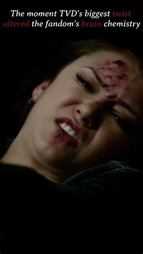Elena forced the cure down Katherine's throat. 500 years of survival ended in one second. — TVD 🖤