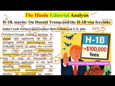 The Hindu Editorial Analysis Today | Learn English Through Newspaper | English Reading Practice