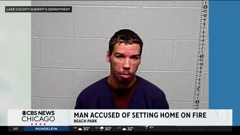 Man accused of setting home on fire during family argument on Thanksgiving