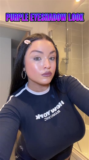 Easy Purple Eyeshadow Makeup Tutorial 💜