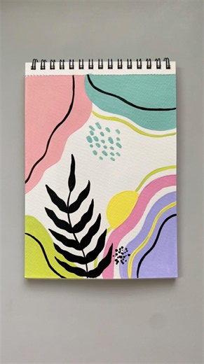 ✨Easy Aesthetic Boho Art✨| Acrylic painting #art #boho #painting #shorts