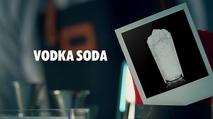 【鸡尾酒制作】VODKA SODA DRINK RECIPE - HOW TO MIX