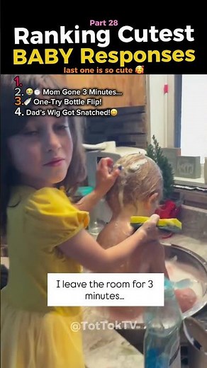 Part 28 👶 Cutest Baby Responses Ranked – You Won’t Stop Smiling