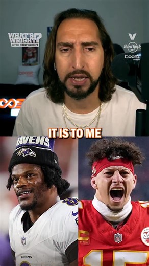 13K views · 1.6K reactions | “There is a massive psychological edge the Chiefs have over the Ravens... if the Chiefs win, how can Baltimore credibly think that the Chiefs simply don’t have their number?” @getnickwright says Lamar Jackson and the Ravens have much more on the line this Sunday against Patrick Mahomes and the Chiefs #nfl #football #sports | What's Wright? with Nick Wright | Facebook