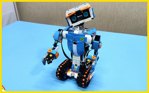 乐高BOOST少儿编程套装_17101_机器人_基础对话_QIQI玩具记录_LEGO亲子STEAM教育机器人益智早教lego