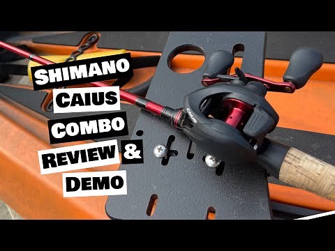 Shimano Caius Combo Review & Demo - A well built performance Baitcaster for under $150.00