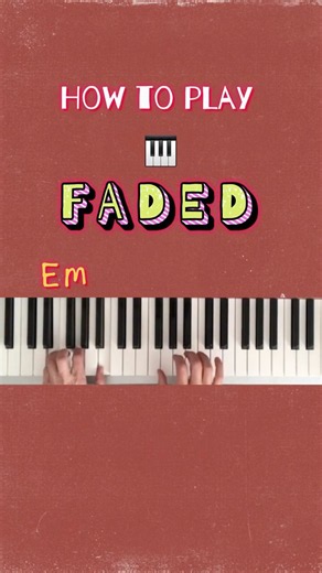 Faded – HOW TO PLAY | Alan Walker 🎹