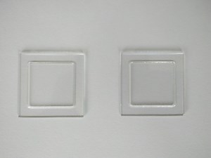 [Hot Item] Encap Glass Recessed Cover Plate, Etched Glass, Customizable Encapsulation