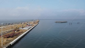 major construction project to widen the Howard Franklin bridge in Tampa, Florida