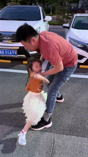 Never expected father and son treat daughter like this; daughter angry #funny #comedy #cute