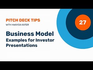 27. Business Model Slide Examples for Investor Pitch Decks