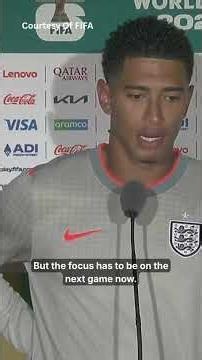 Jude Bellingham On The Win Over Mexico | England Vs Mexico Highlights #shorts #fifa