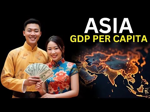 Asian Countries GDP Per Capita: 1960-2025 | Economic Growth Explained