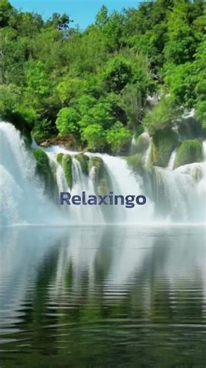 💧 Loud Waterfall Noise = Deep Calm Instantly | Relaxingo
