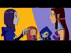 That time Raven and Starfire swapped bodies | Teen Titans Ep. 7