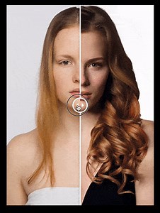 Changing header image (and texts, contents)  with Toggle button in the corner..