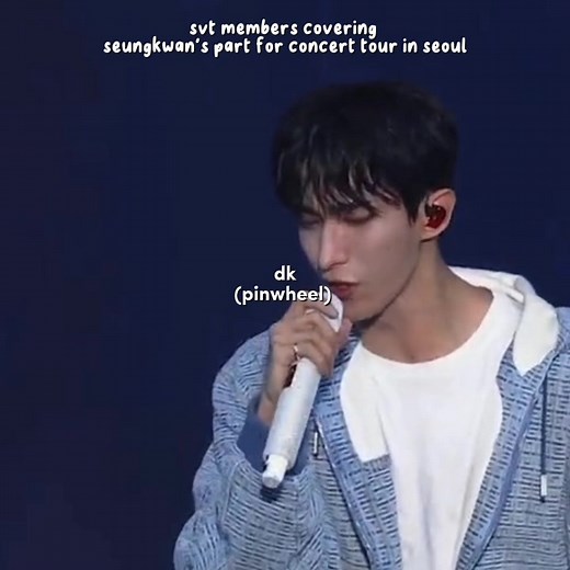 Dino Covers Seungkwan Part in Good to Me History Performance