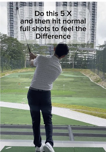 What to get better ball contact? Watch this video. Golf lessons available at @Master Golf & Sport Club WhatsApp link on my bio. #golf #golfcoach #golflessons #cobrapumagolf #golfinstructor #golfislife #golfmalaysia #learngolf #mstgolf #huaweiwatchultimate
