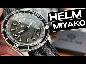 HELM "Miyako" Slate Grey 200m Microbrand Dive Watch | Overview