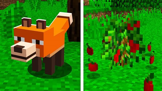 How foxes will work! (Minecraft 1.14 snapshot preview update)