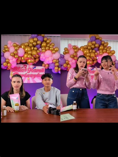 Perbedaan Tasya dan Redi saat Live Bareng Miss Gosrok