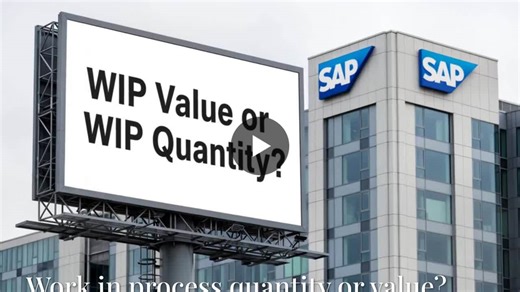 WIP Value or WIP Quantity? You planned to produce 25 pieces of a product but at month end you only received 15 pieces in stock. When you settle this order, you are making an entry in the accounting… | Jerson Hurtado