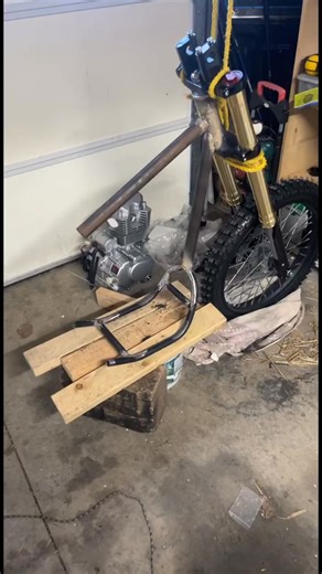 Homemade Scrambler build! Just needs wiring now!#fabrication #scrambler #homemade #build #motorcycle | Long Putrea