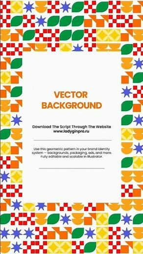 Illustrator Pattern Design Tutorial — Turn Shapes Into Seamless Backgrounds#tutorial#vector#pattern