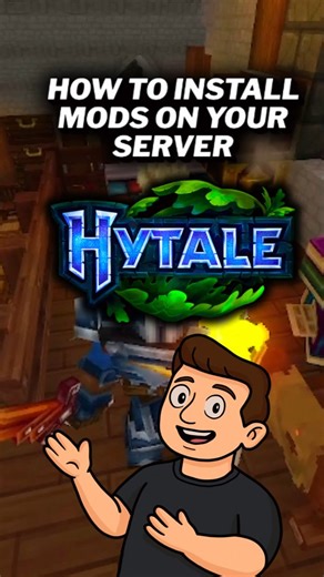 Paul Thomas on Instagram: "How to install mods on your HYTALE server #hytale #hytalegame #ʜʏᴛᴀʟᴇ"