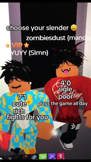 choose ur slender 🥵🥵 @mandopizza #cnp #roblox2020 #animationmocap #robloxfyp