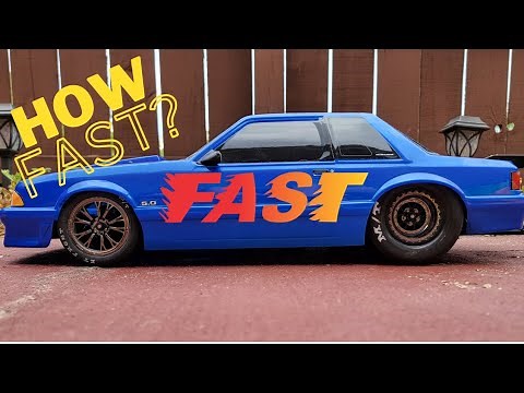 Traxxas Drag Slash - 2S and 3S Speed Test!