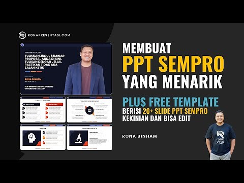 Template PPT SEMPRO Yang Menarik | FREE TEMPLATE | Membuat PPT Seminar Proposal