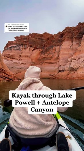Kayaking Adventure through Lake Powell and Antelope Canyon