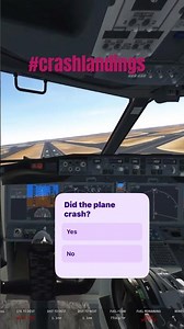 #landing #flightsimulator #crashlanding