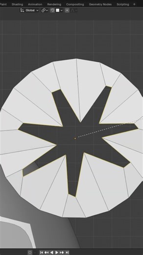 Even simple primitives make cool comps with right materials & lighting #blender #motion #animation