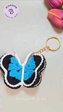 Amazing Crochet Idea Tutorial Easy to Make/Crochet for beginner/Crochet butterfly #knitting #crochet