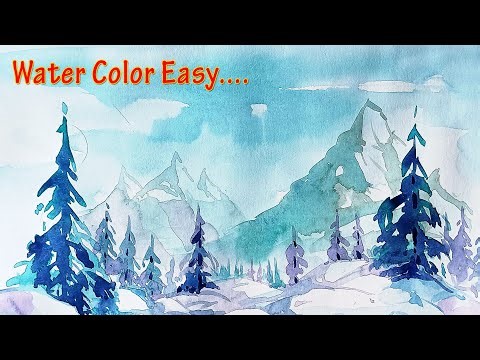 Watercolor Landscape Painting | Step-by-Step Tutorial for Beginners & Artists