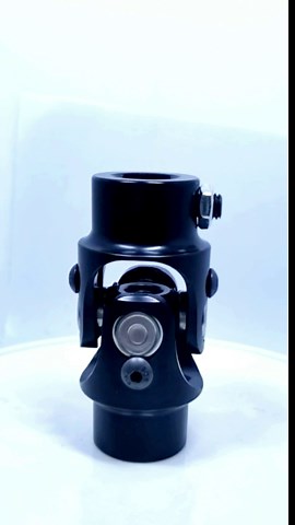 Universal Joints 3/4-36 Spline X 3/4" DD Black Steering Shaft U-Joint Coupling
