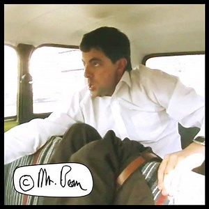 11M views · 153K reactions | Could you drive and change clothes like Bean?  | Mr Bean | Facebook