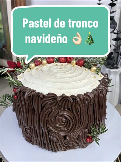 Gente preciosa, aquí les dejo el proceso de cómo fue que hicimos este pastel con temática de Navidad, espero lo disfruten y si yo lo puedo hacer que no sea repostero, tú también lo puedes hacer! 👌🏻🫶🎄🧑‍🎄##viral##fyp##parati##pastel##tronconavideño