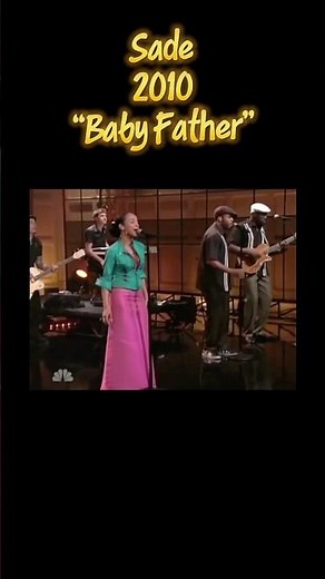 Sade LIVE, 2010 - “Baby Father” #reggae