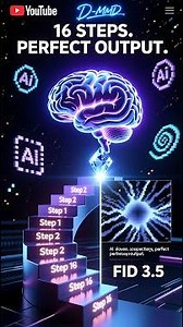 D-MMD: AI Generation in 16 Steps (Game-Changer!) #Shorts