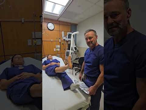 Quick and dirty ankle reduction and splinting