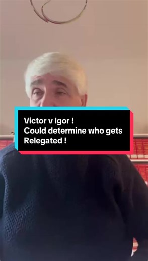 Victor v Igor ! Could determine who gets Relegated ! #spurs #relegation #wolves #burnley #epl