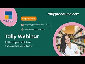 Tally Prime Webinar