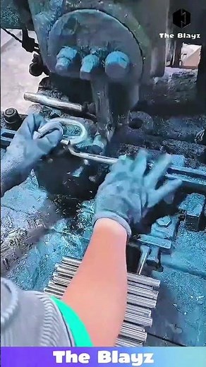 Factory Workers Making Steel Chains with Precision Machines | Chain Manufacturing Process